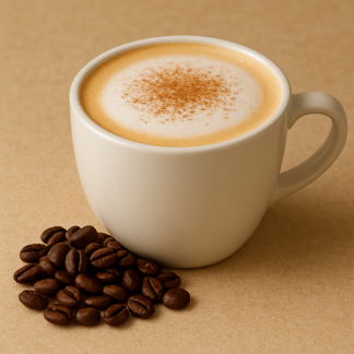 plain cappuccino.